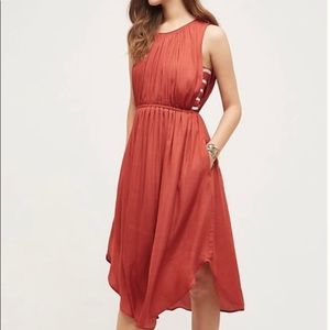 Dolan Left Coast Collection - Anthropologie - Burnt Orange Dress